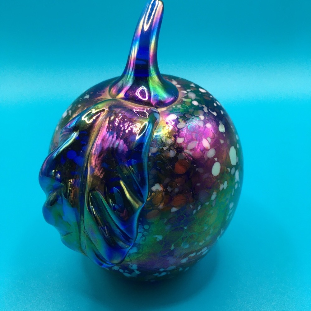 Gibson Glass Co. Carnival Glass Apple